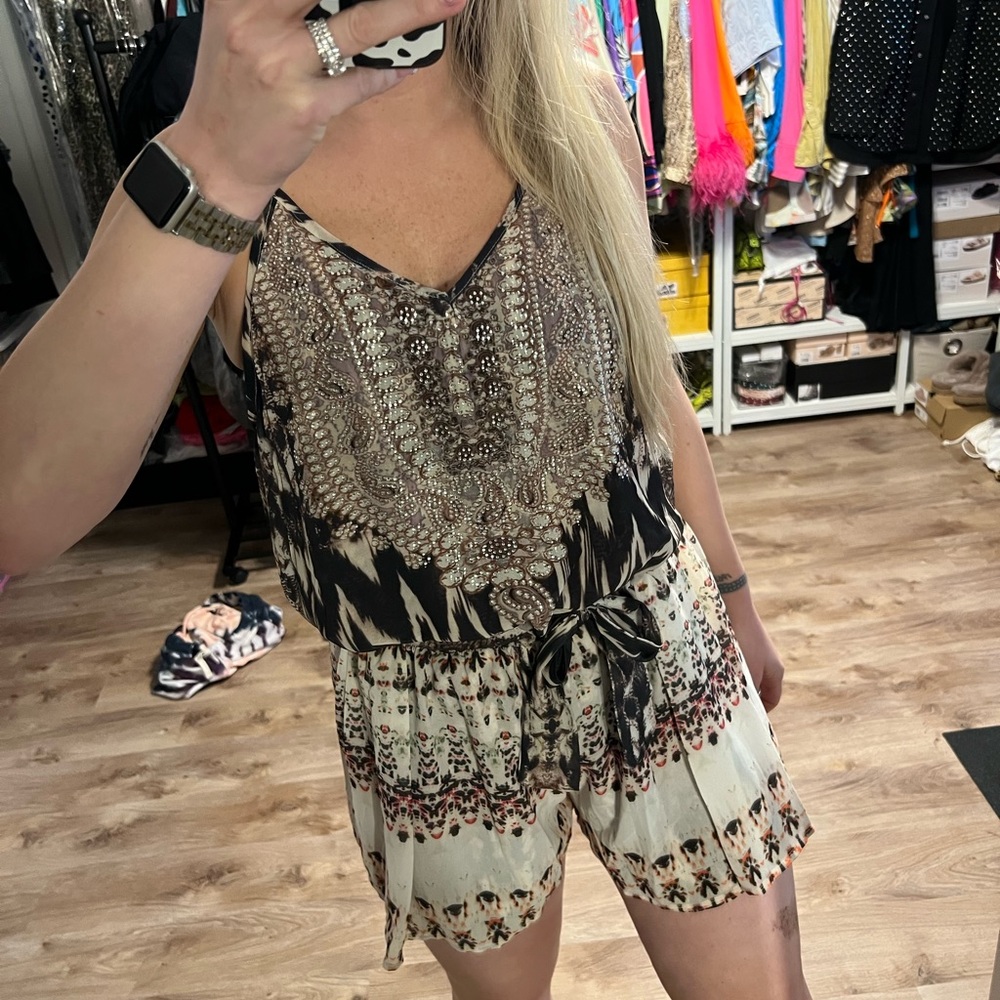 Reverse Brand (AUS) Boho Embellished Romper - Picture 3 of 10